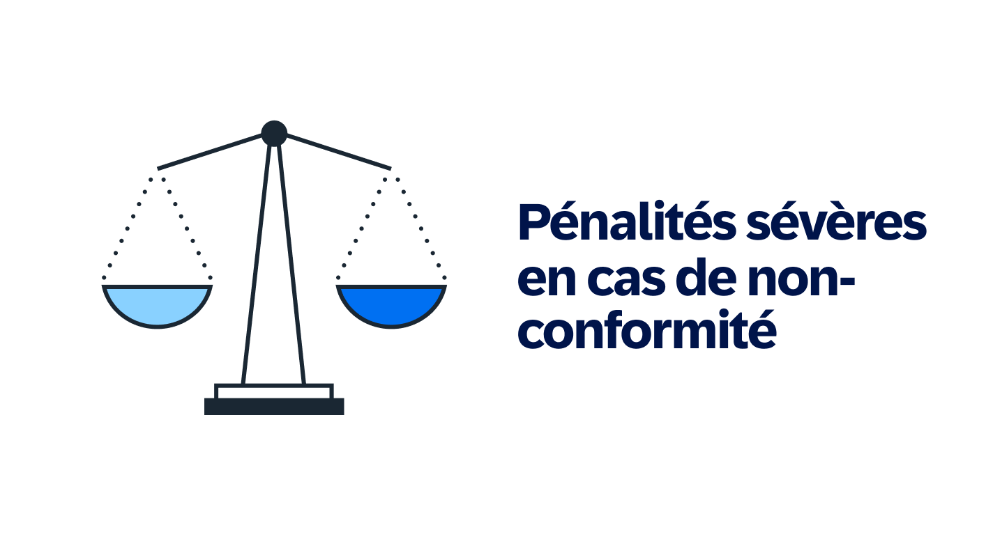 Strict Penalties For Non-Compliance - Pénalités sévères en cas de non-conformité